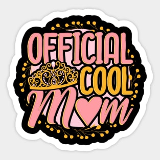 Official Cool Mom Sticker